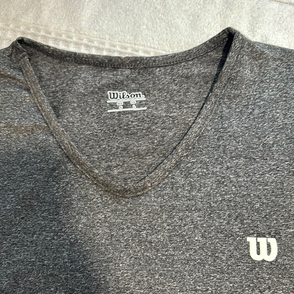 Wilson Gray Fitted Short Sleeve Tee - Picture 3 of 5